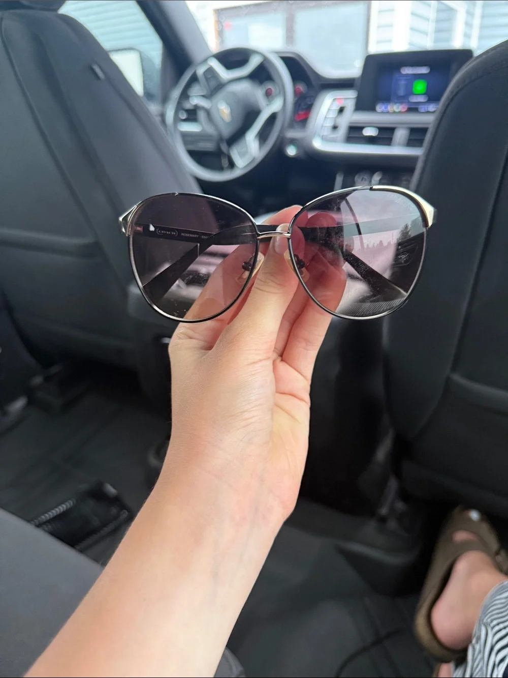 Coach poppy graffiti 2010s sunglasses